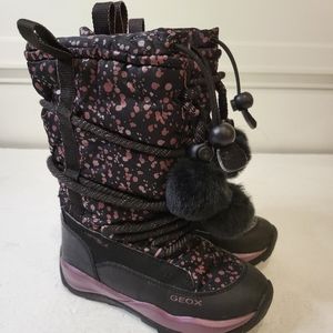 Geox girls snow boots